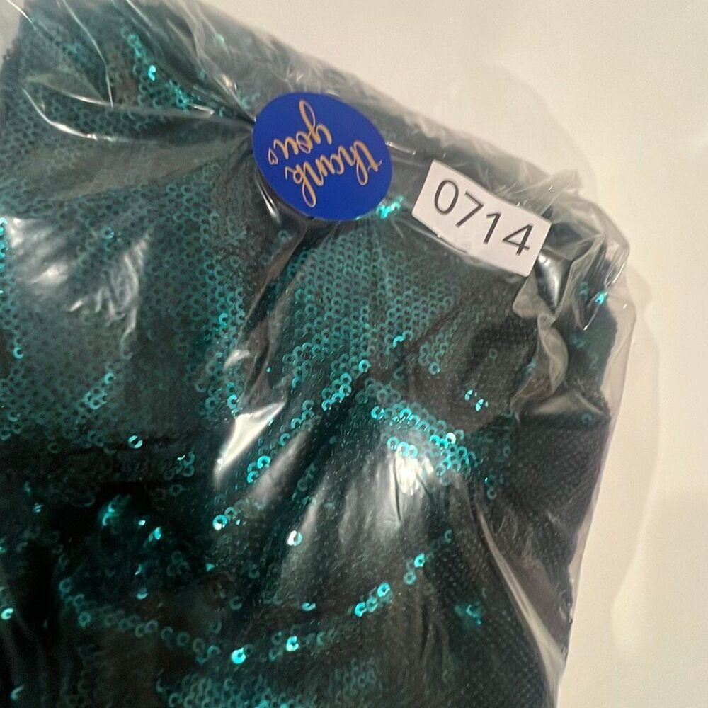 Dress the Population Natalie Dress, Style# DDR270-1233, Size medium Deep Emerald - Picture 11 of 11